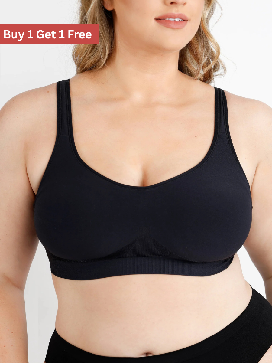 Full-Coverage Seamless Jelly Bra