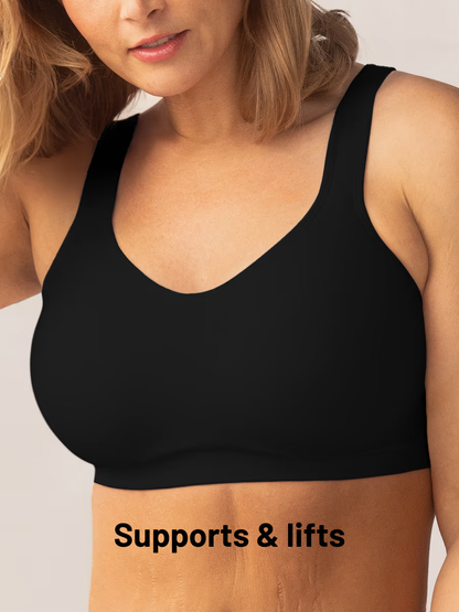 Full-Coverage Seamless Jelly Bra
